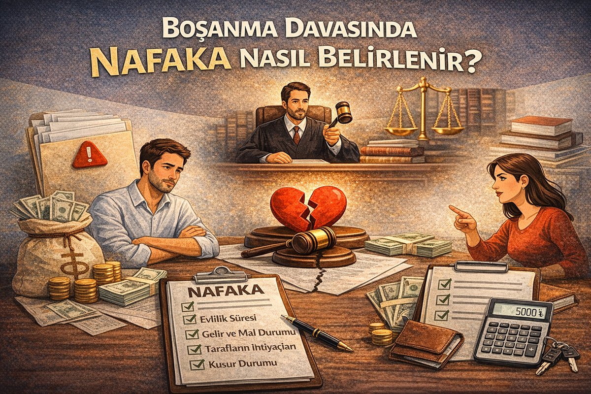 Boşanma Davasında Nafaka Nasıl Belirlenir?